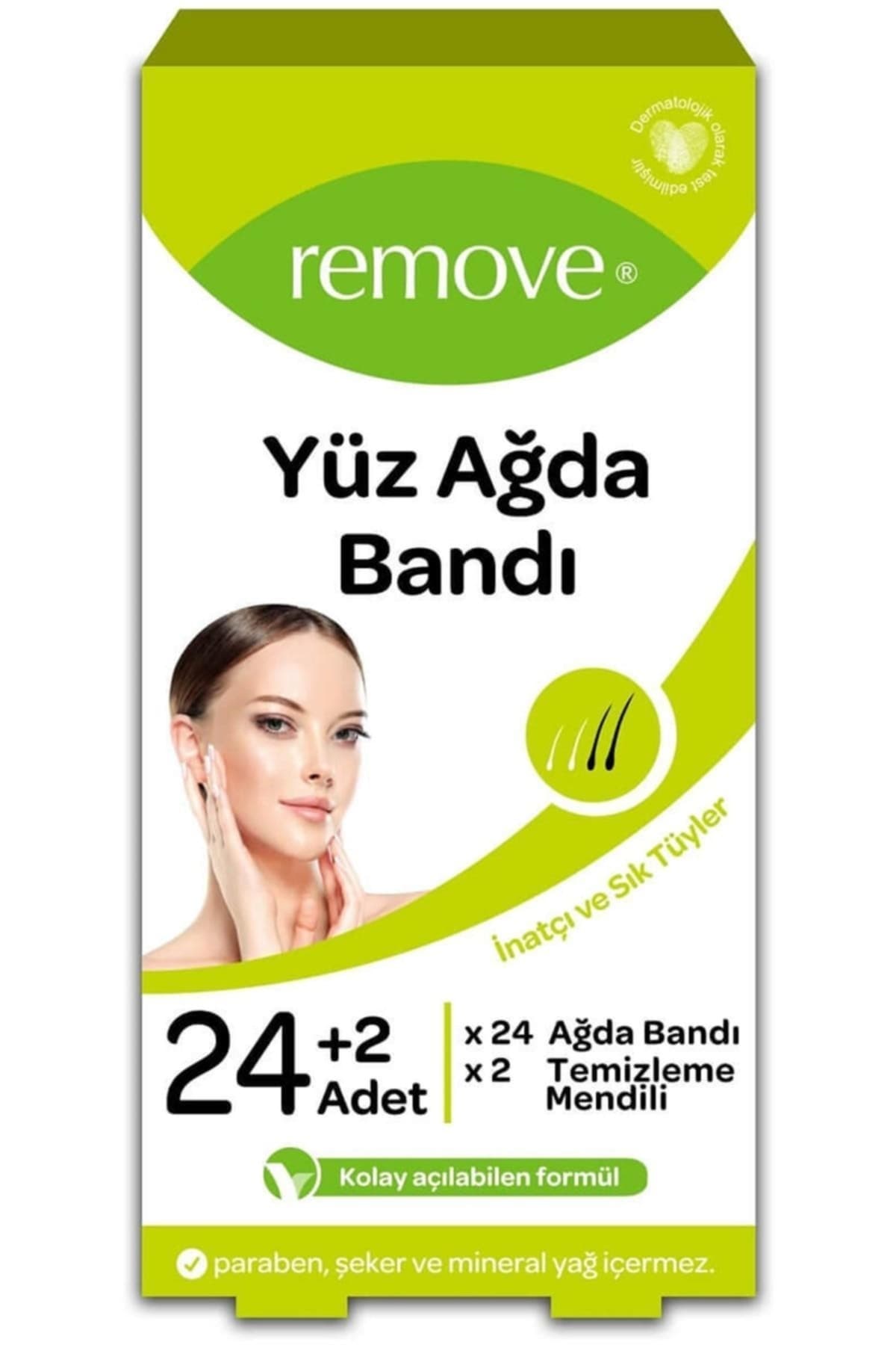 Ağda Bandi & Yüz Bölgesi Ve Hassas Ciltler İçin Set 24LÜ 2Lİ