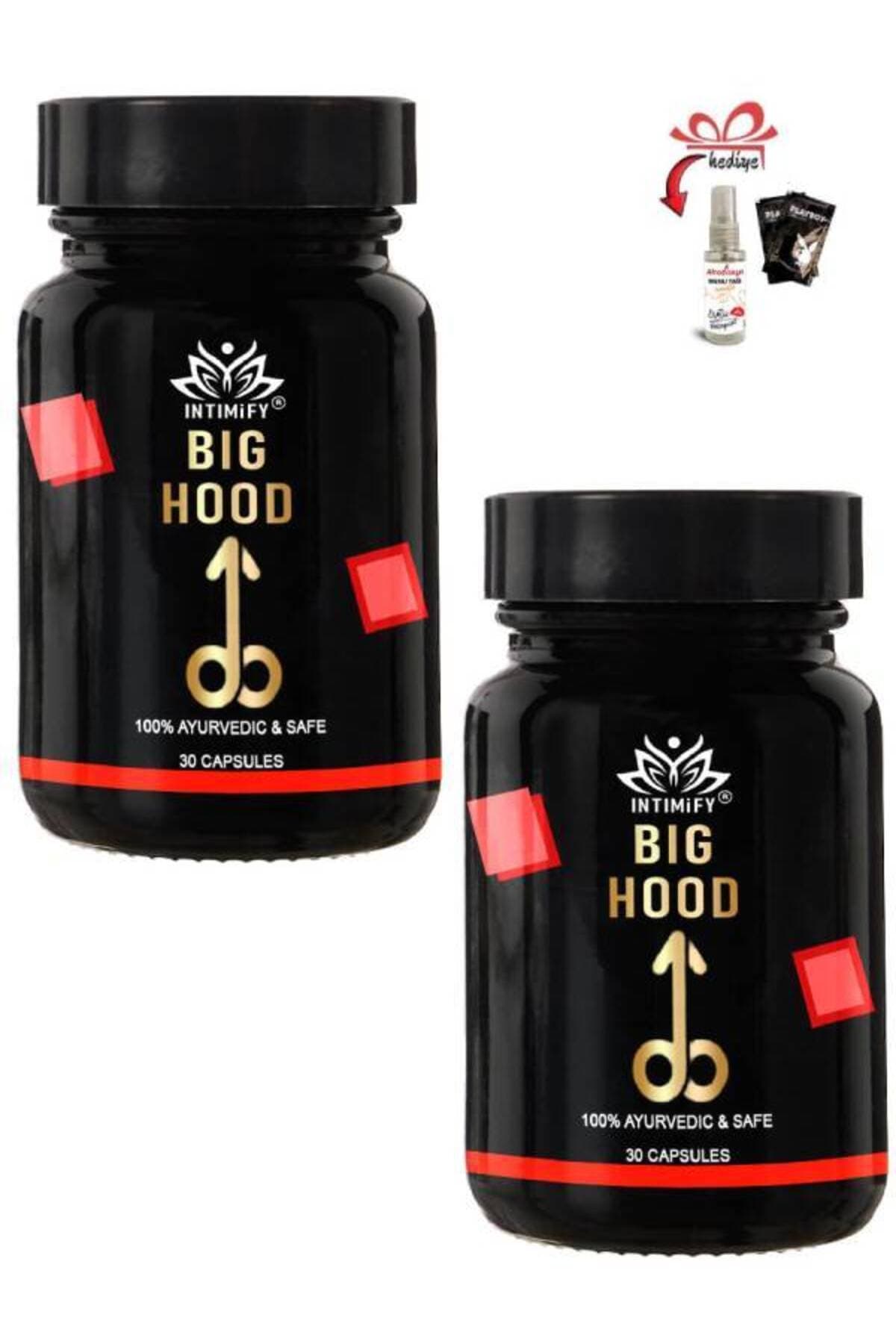 Intımıfy Big Hood Erkekler İçin Destekleyici 30'lu x 2 ad+ Masaj Yağı