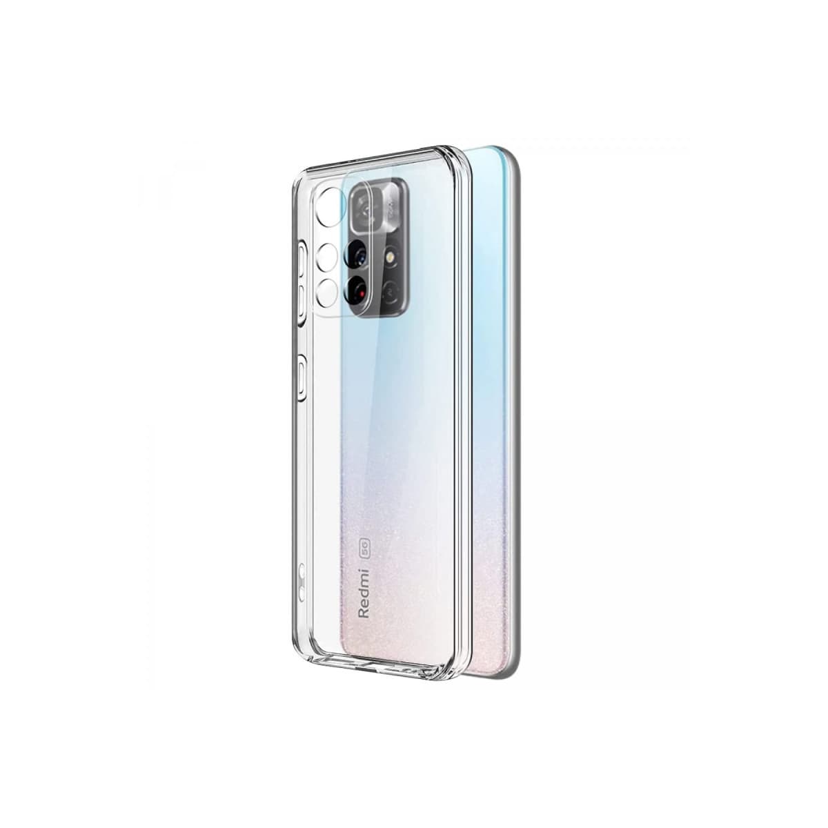Note 11T Kılıf Lüx Şeffaf Silikon