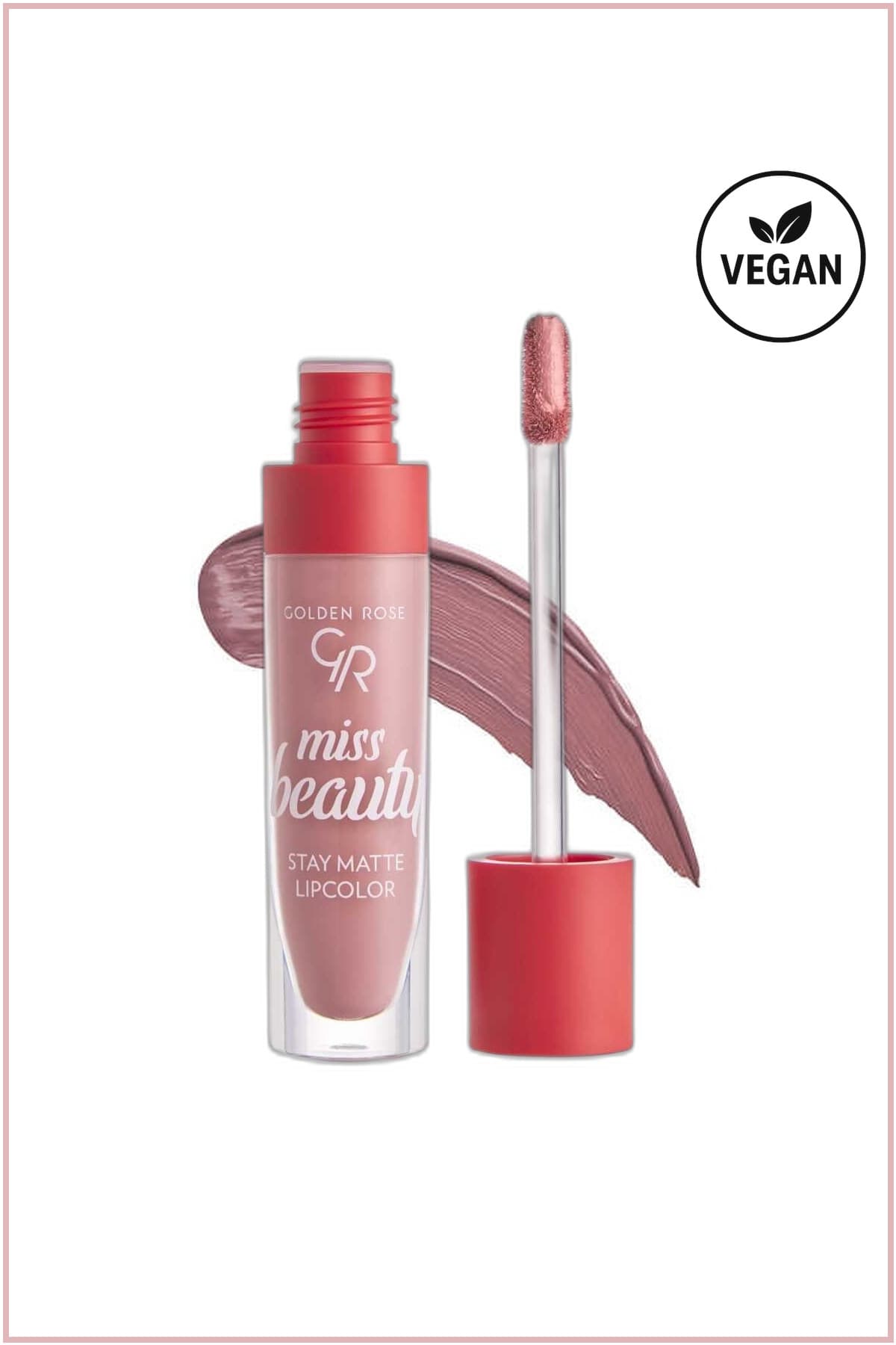 Miss Beauty Stay Matte Lipcolor 01 Blush Nude Kalıcı Likit Mat Ruj 5,5 ml