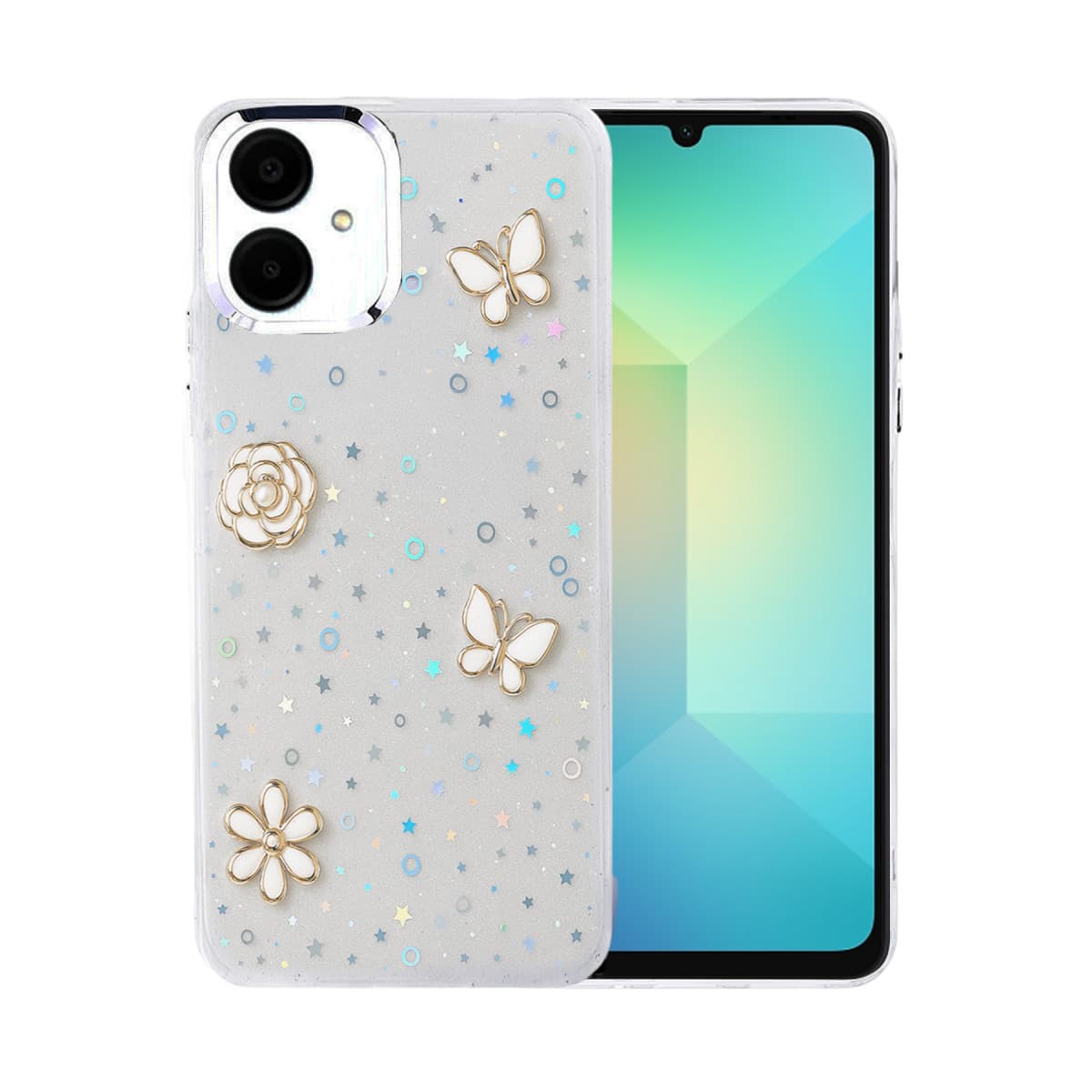 Galaxy A06 Fiyonk Desenli Kapak - Desen 10