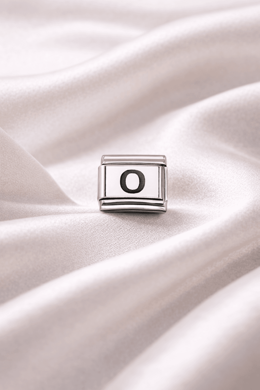 O Harf Charm | Çelik Bileklik Aksesuarı | Kişiye Özel Harf Modülü | Minimal & Zarif