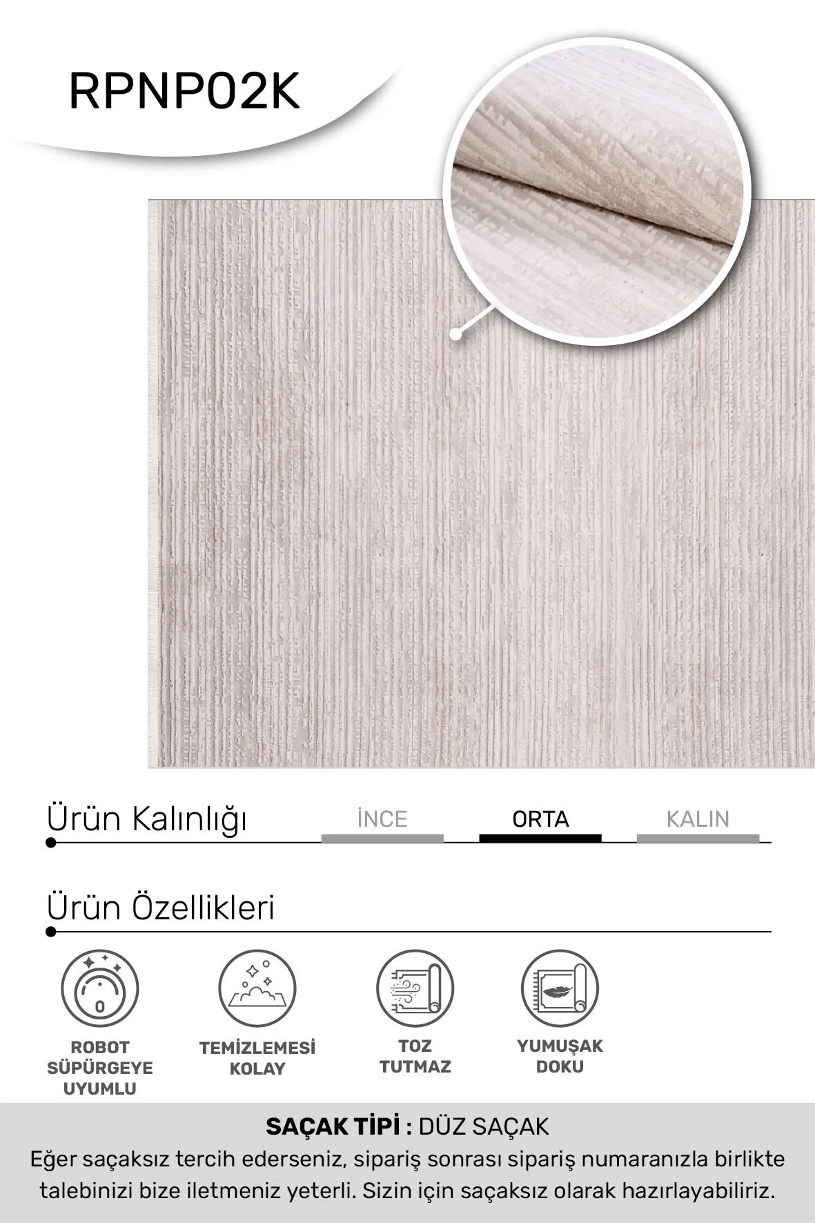 YoudayHomeCollection BONAPARTE Model Oturma Odası Halısı