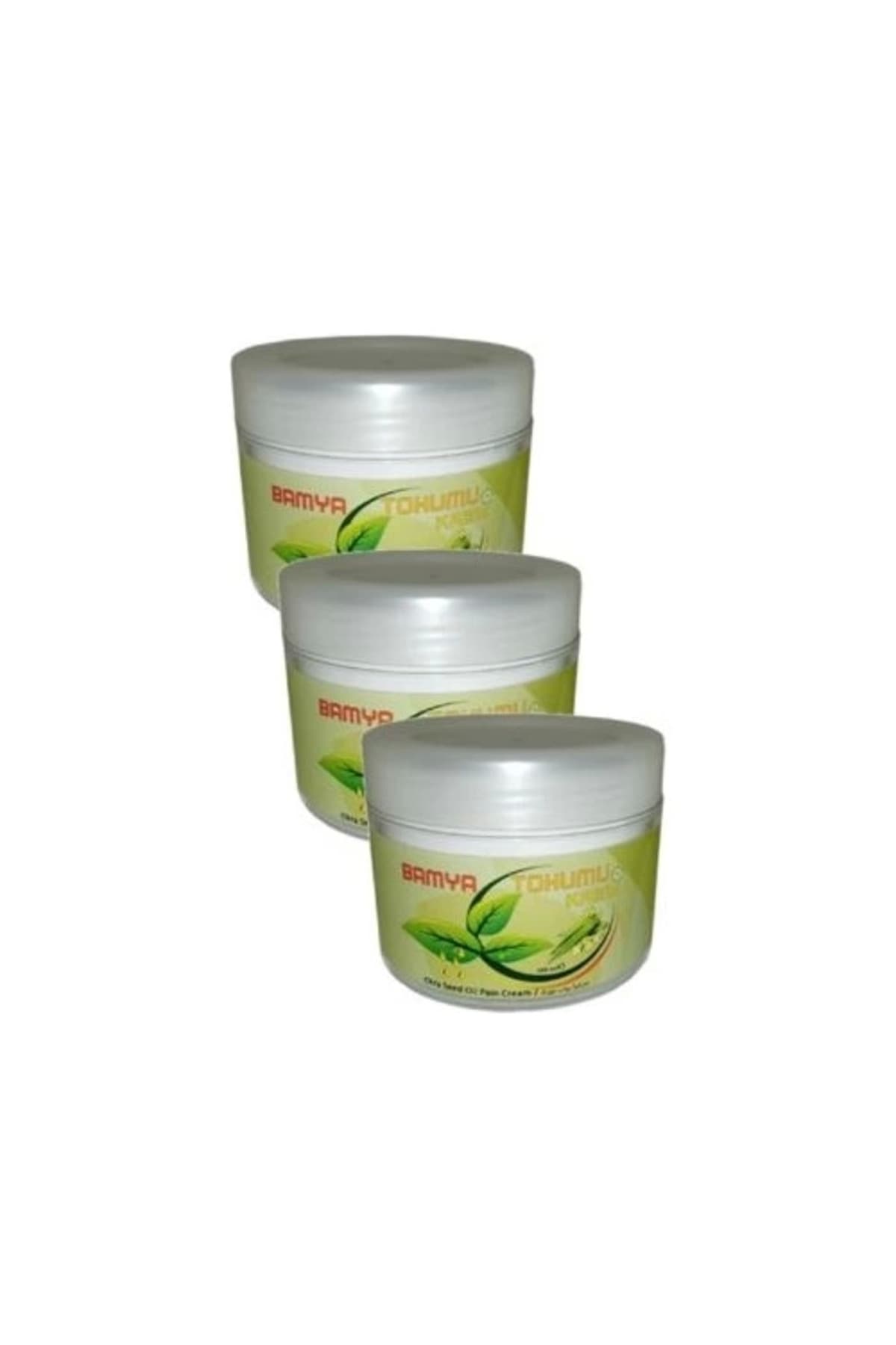 Bamya Tohumu Yağlı Bakım ve Mesaj Kremi 100 ml x 3 Adet