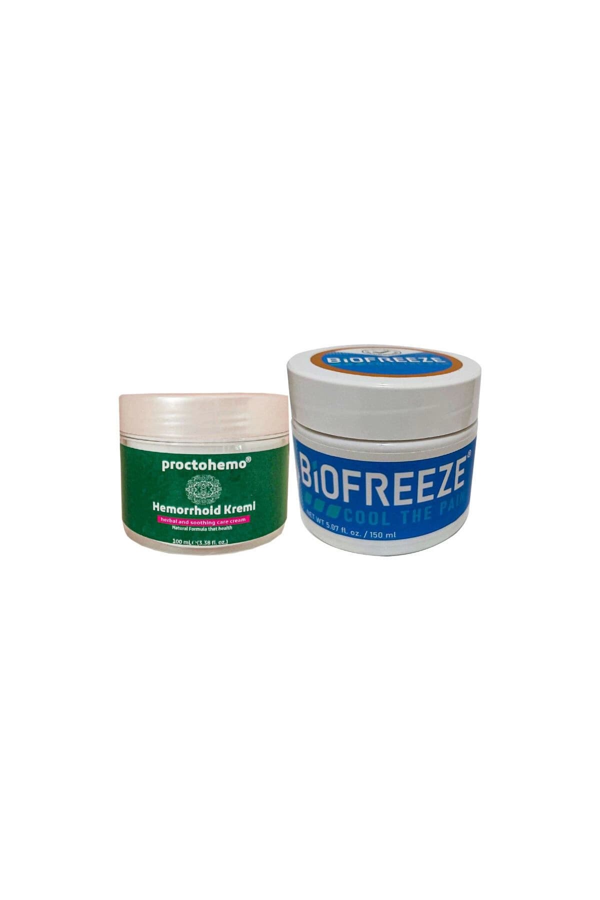 Proctohemo 100 ml Rahatlatıcı + Biofreeze Rahatlatıcı Masaj Kremi 150 ml
