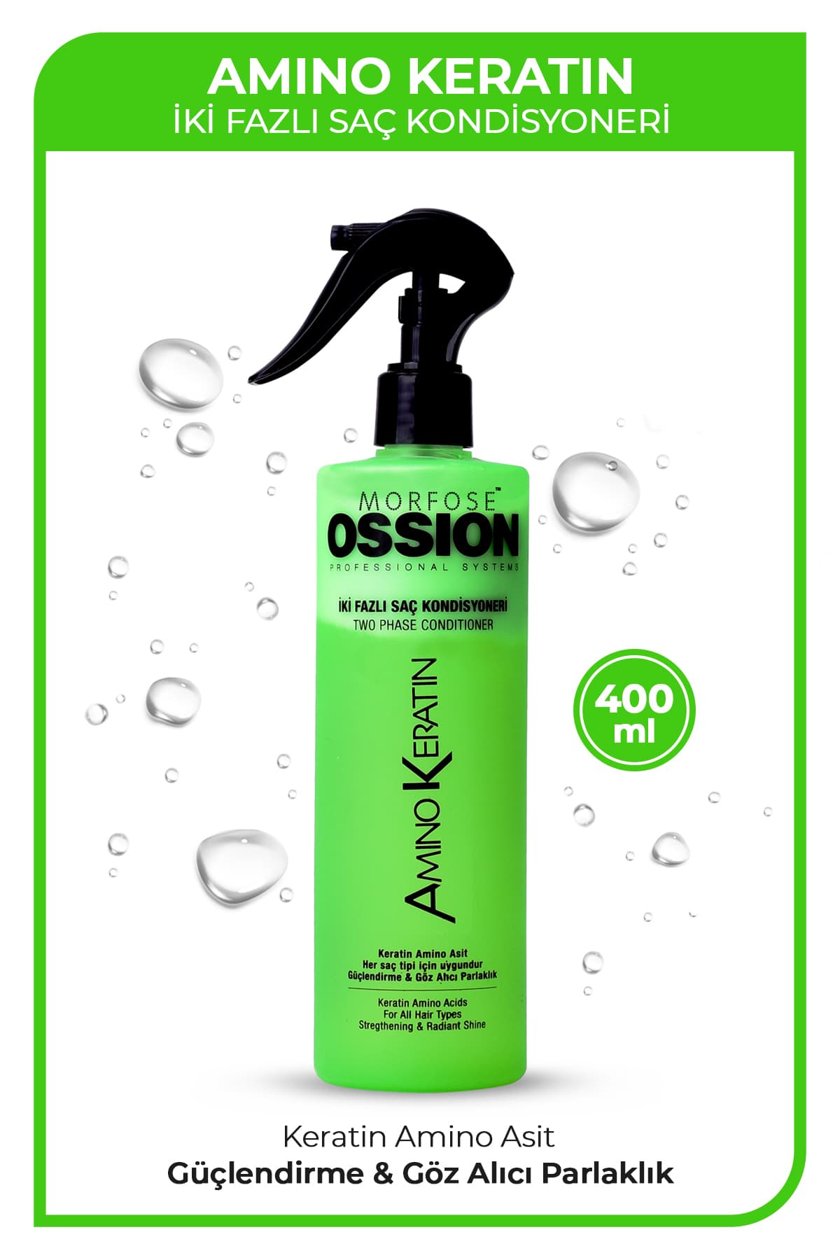 Ossion Amino Keratin Fön Suyu 400 Ml