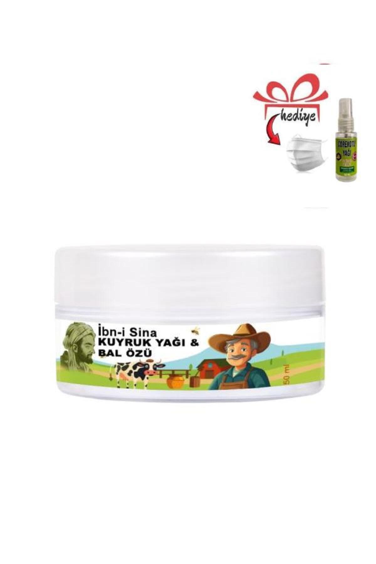 İbni Sina Rahatlatıcı Kuyruk Yağı&Bal Özü Bakım Masaj Kremi 50 ml+Çörek Otu Yağ ile