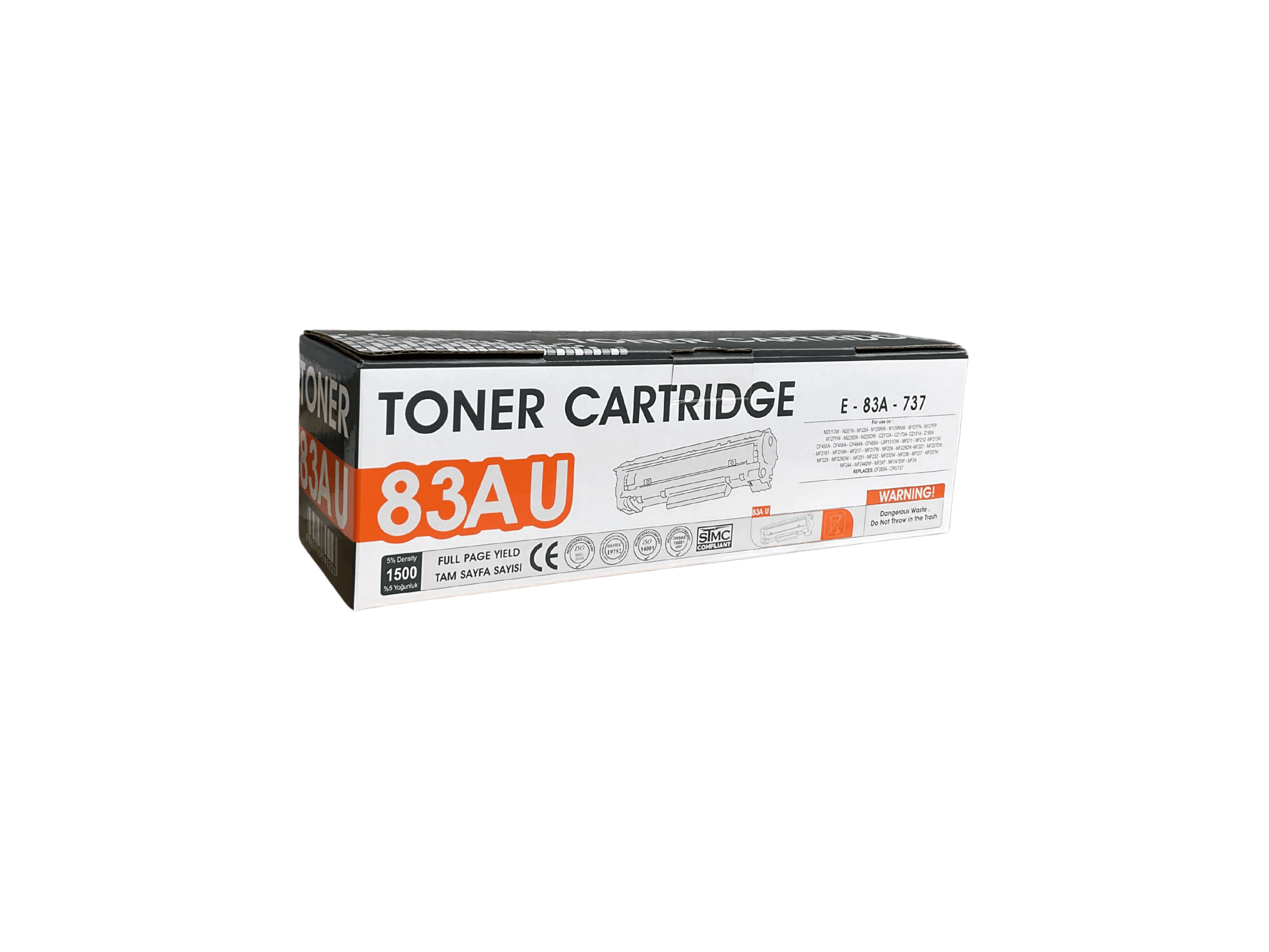 EToner Hp E 83AU - CRG737-CF283A Laser Toner 1,5K