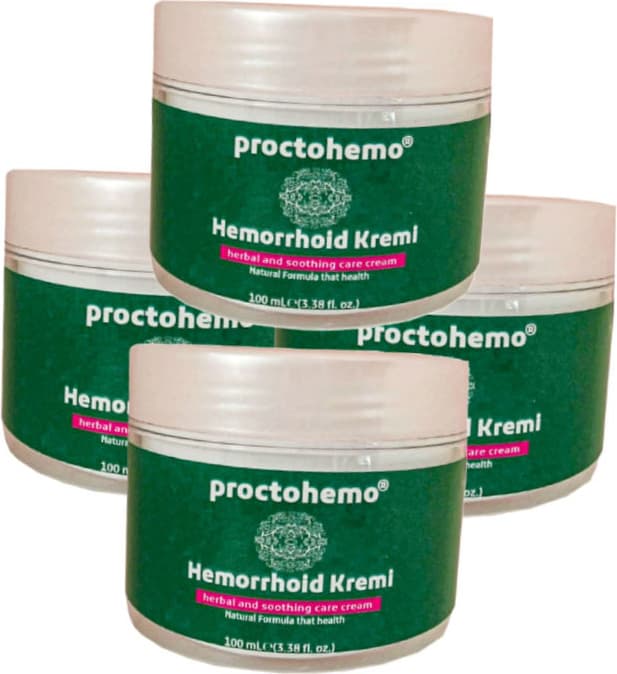 Proctohemo Hemor.roidin Cream 4 Tane x 150 ml