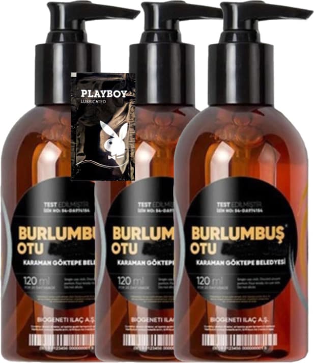 Burlumbuş Otu Jeli 3 Adet Adet Relax Jeli A-403 120 ml + 1 Adet Jel H.ediye