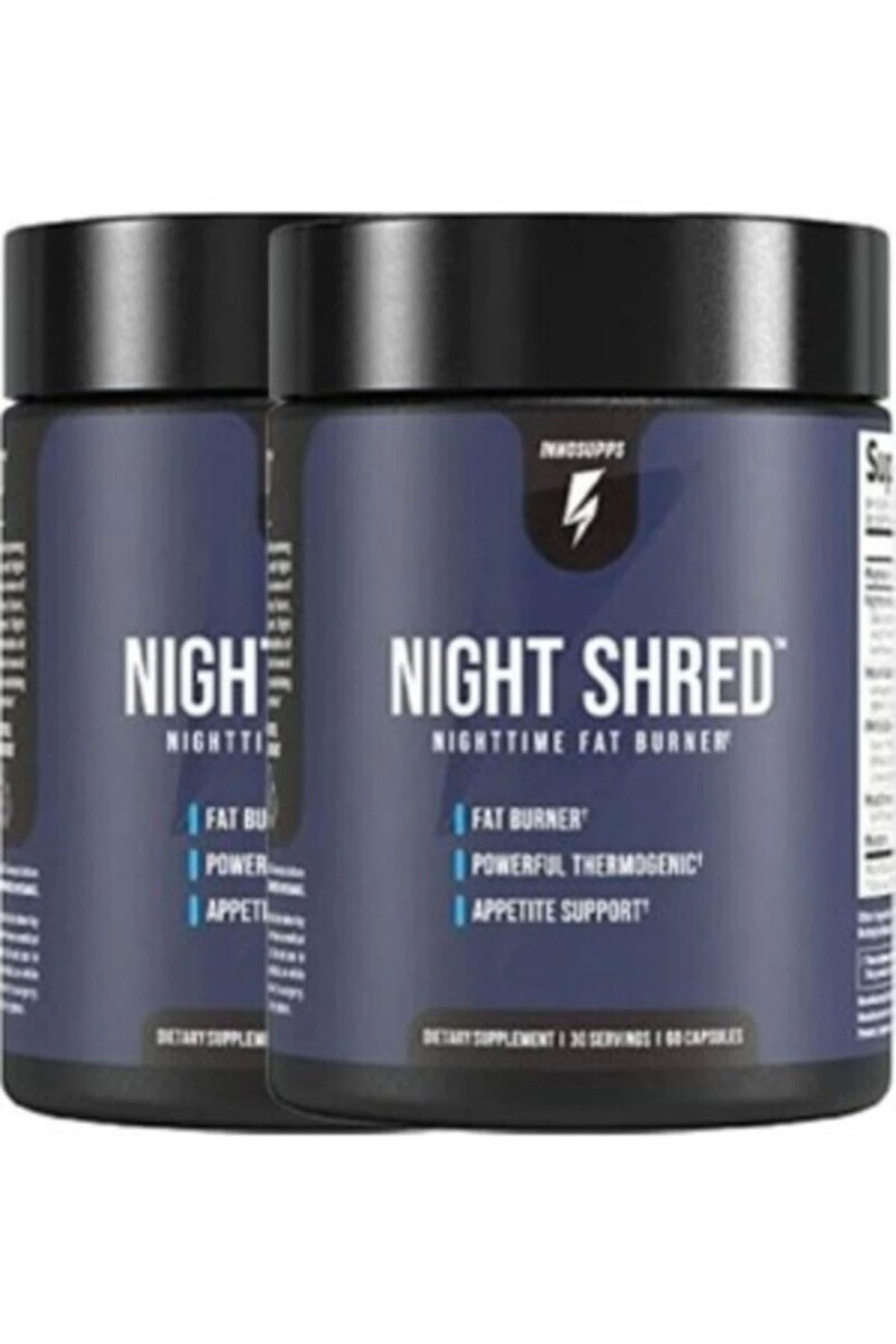 Night Shread Time Fat Burner Fitlik Ürünü 60 Lı X 2 Adet