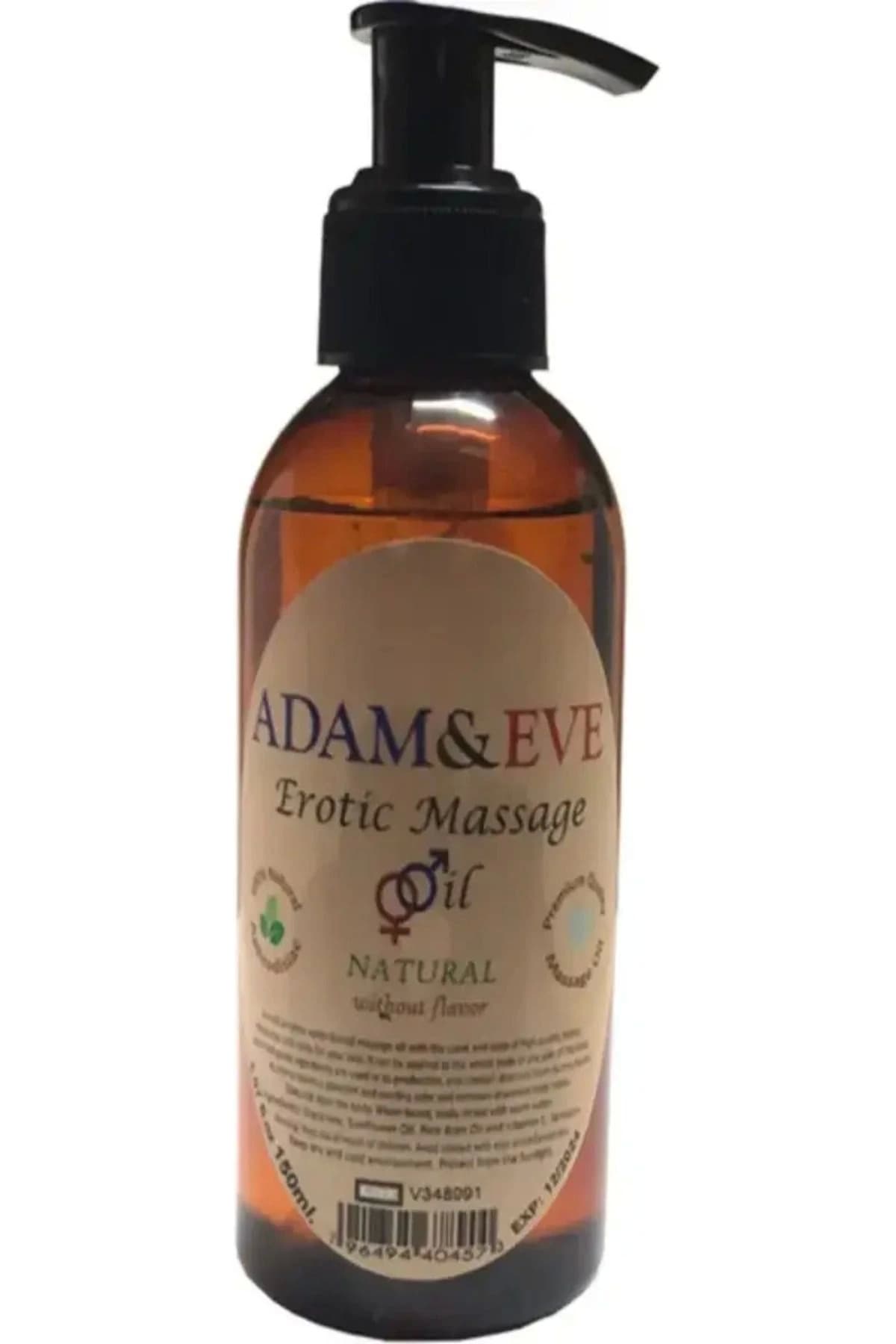 Adam & Eve 150 ml Natural Adam&eve Massage Oil | Boy Adam Eve ROTIK Masaj Yağı X 3 ADET
