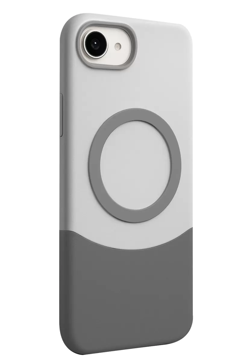 iPhone 16E Velar Magsafe Kapak - Natural Grey