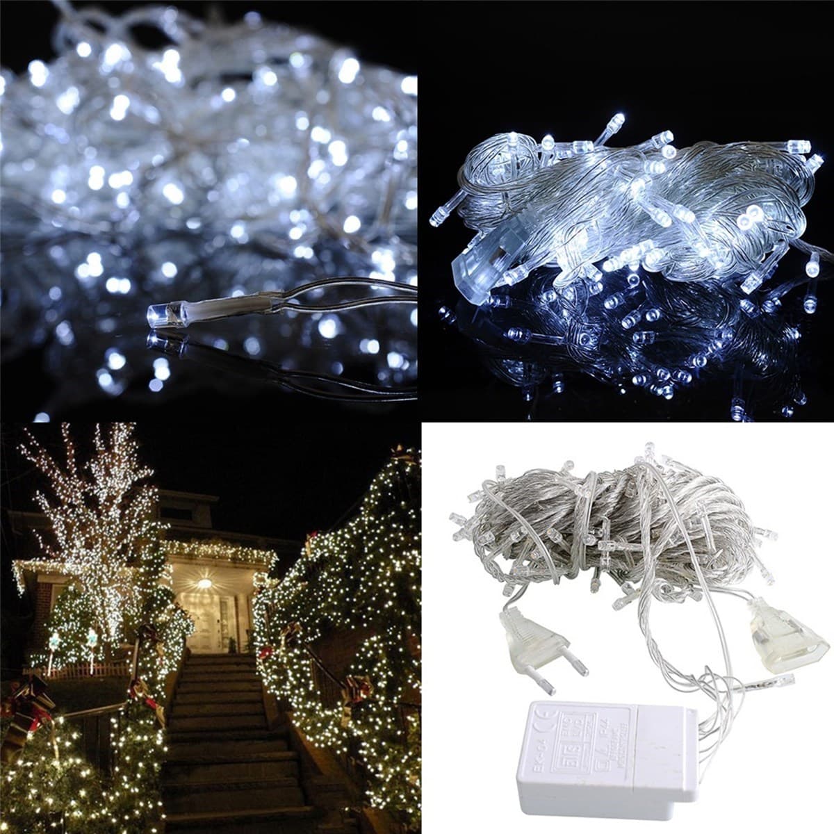 100 Ledli 8 Fonksiyonlu 10 Metre Led Aydınlatma Dekor Lambası