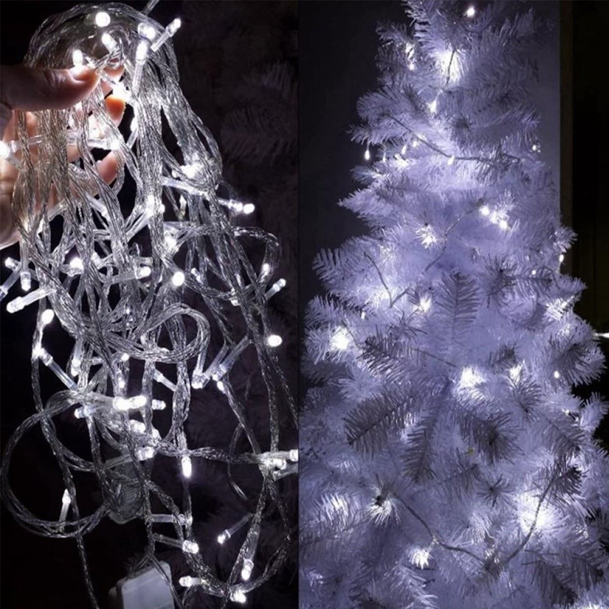 100 Ledli 8 Fonksiyonlu 10 Metre Led Aydınlatma Dekor Lambası