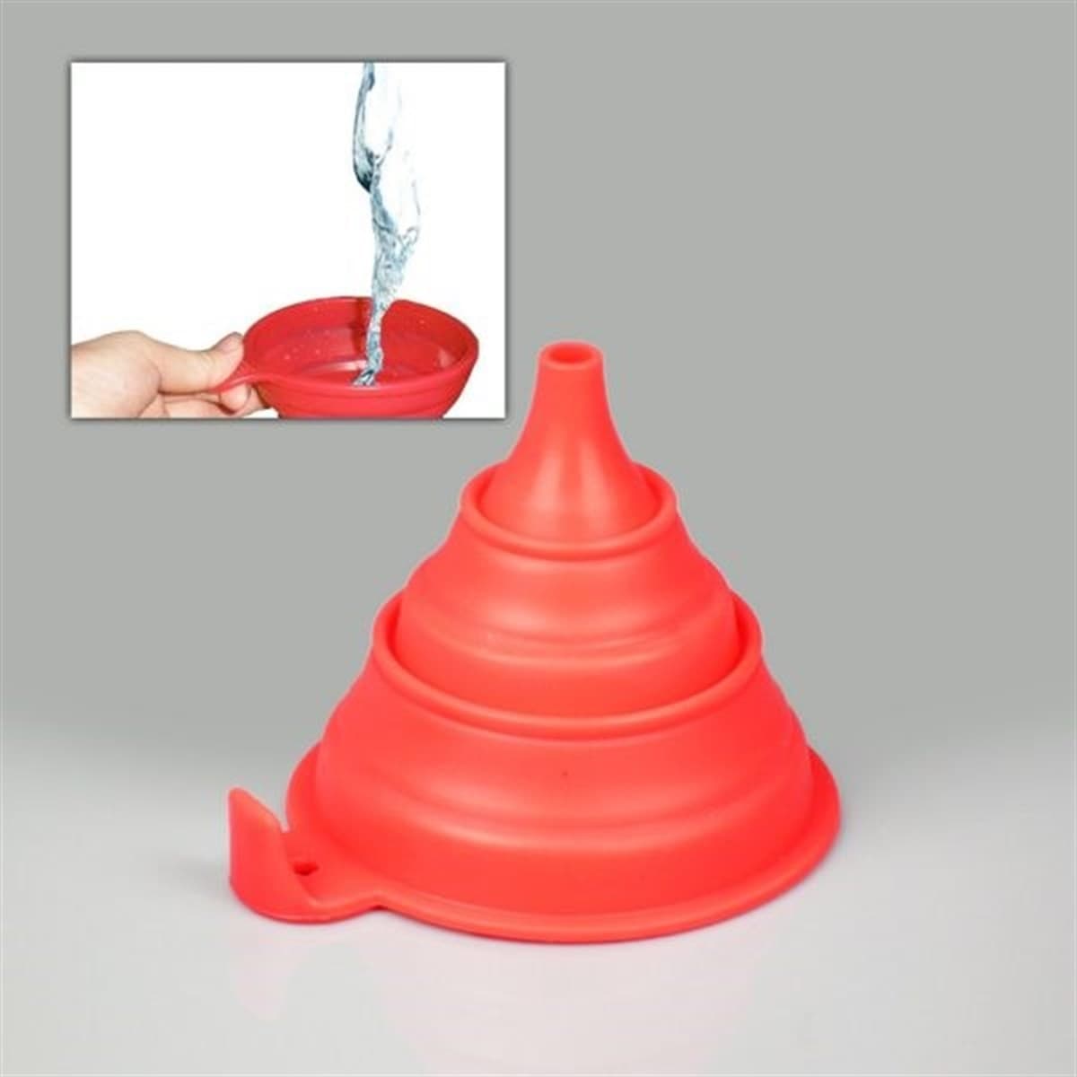 Silicone Folding Funnel Katlanır Huni