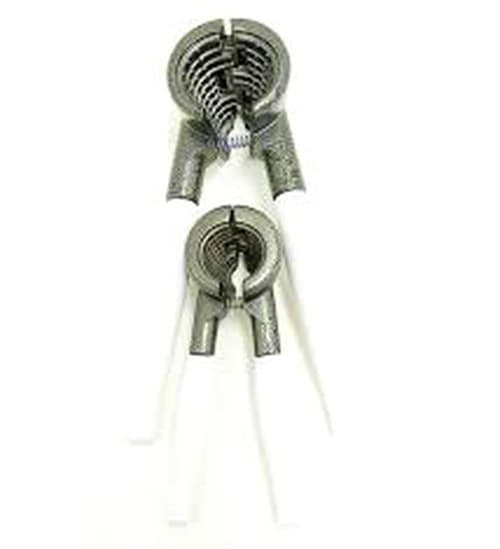 2 PARÇA SET METAL FINDIK - CEVİZ KIRACAK BEYAZ SAPLI