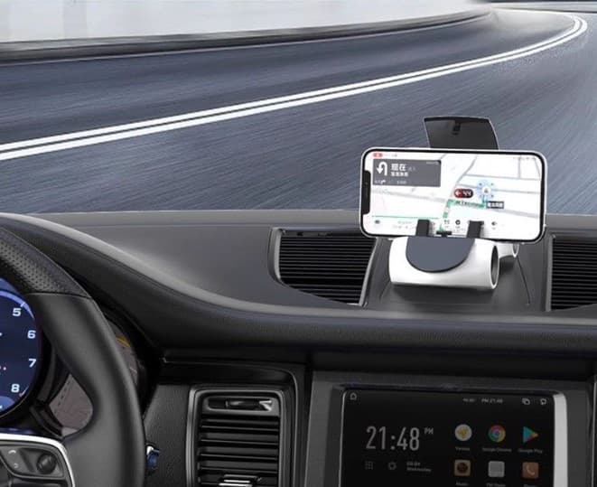 Araba Tasarımlı Araç İçi Telefon Tutucu 360 Dönebilen Ayarlı