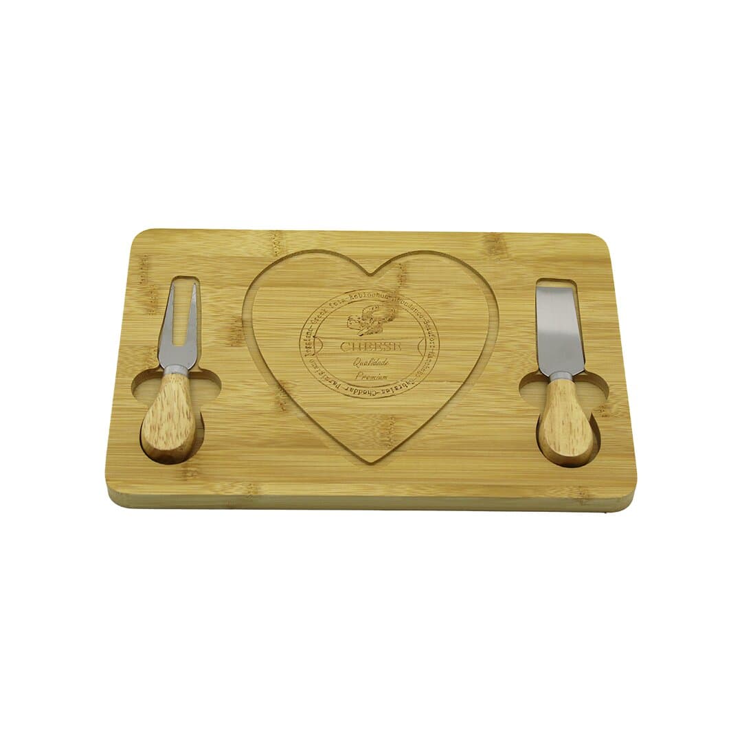 KALPLİ BIÇAK SAĞ-SOLAHŞAP BAMBU KAHVALTI PEYNİR SUNUM PANO2 BIÇAK=AHŞAP SAP19X29CM-1.5CM