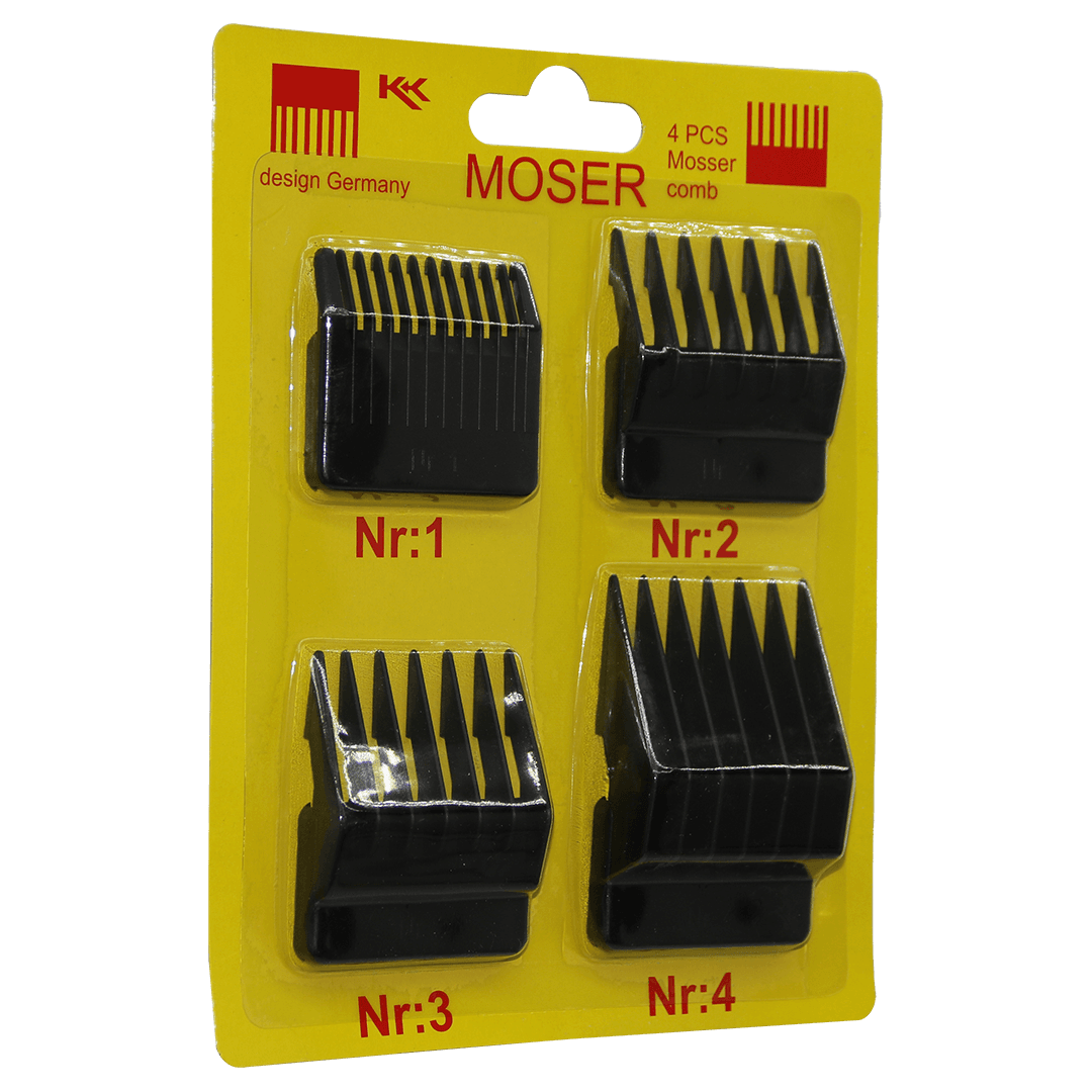 MOSER 4 PARÇA MAKİNE TARAK SET