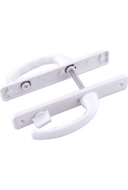 POŞETLİ BANYO-WC - KİLİTLİ BEYAZ PVC KAPI KOLU