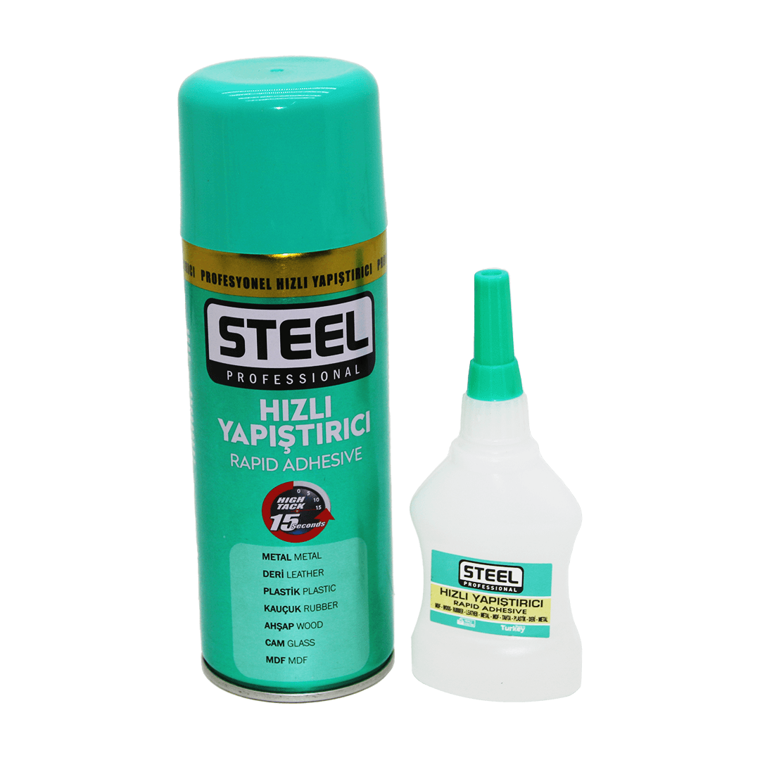 STEEL 400ML+60GR BÜYÜK HIZLI YAPIŞTIRICI