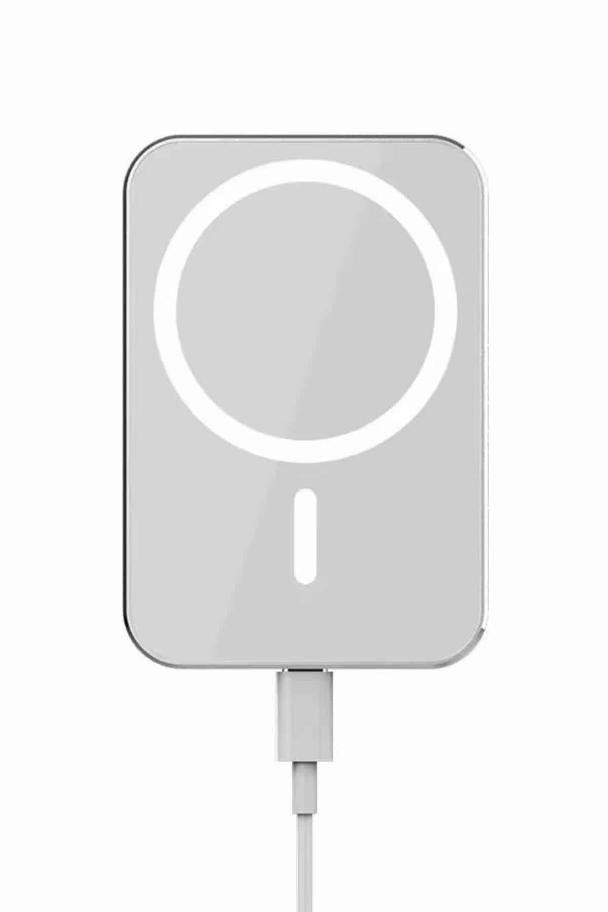 İOS Uyumlu Magsafe Kablosuz 15w Şarj Powerbank Magesafe