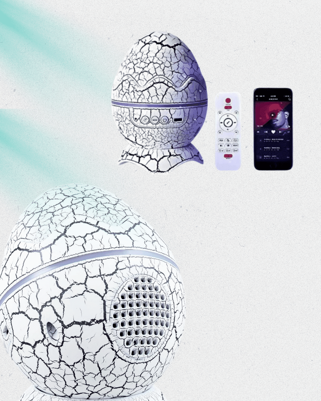 Bluetooth Hoparlör Özellikli 7 Renkli Gece Aydınlatması Yeni Nesil