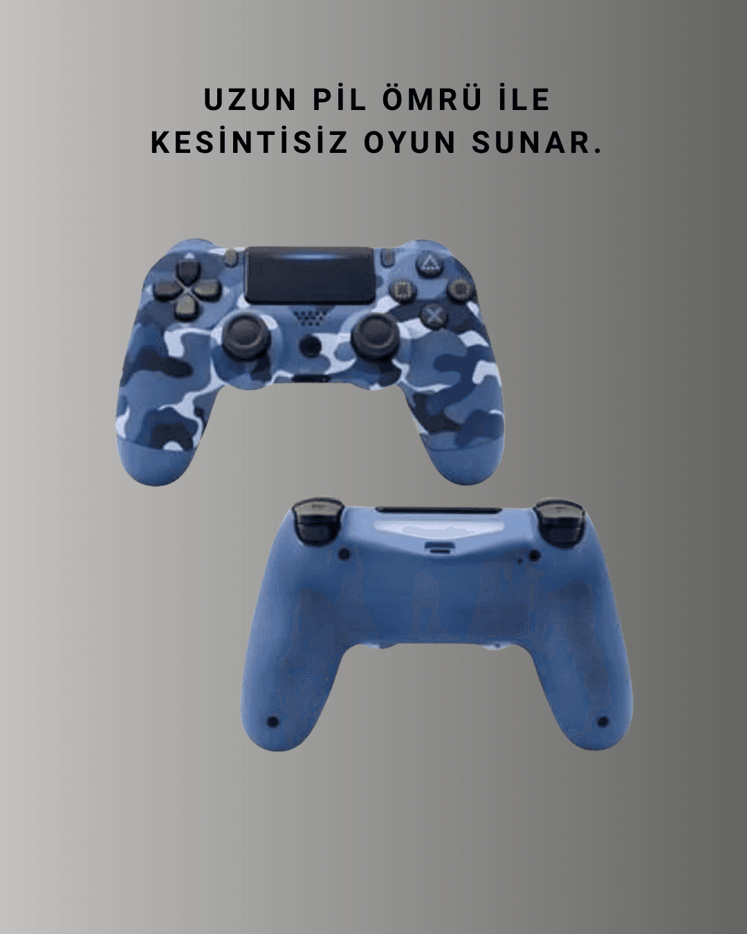 Dokunmatik Kontrollü Oyun Kolu – Menü Geçişleri ve Komutlar İçin Kolay Erişim