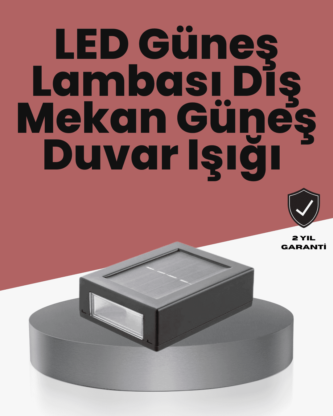 Bahçe ve Balkon İçin Güneş Enerjili Lamba