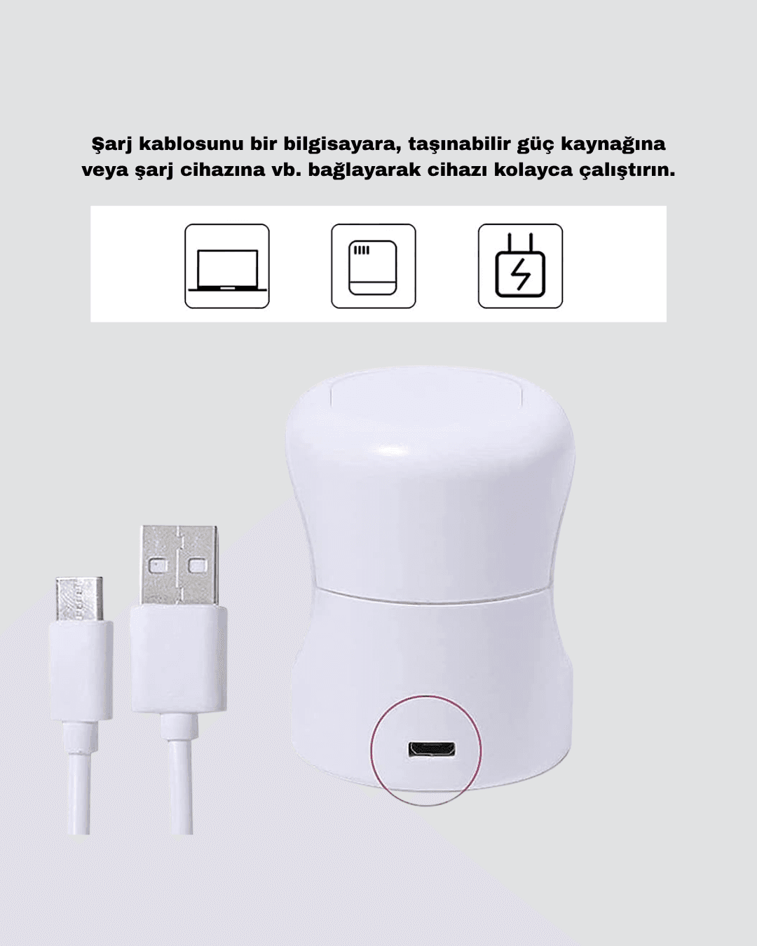 UV ve LED Jel Kurutmaya Uygun – Çift Dalga Boylu Mini Kurutucu