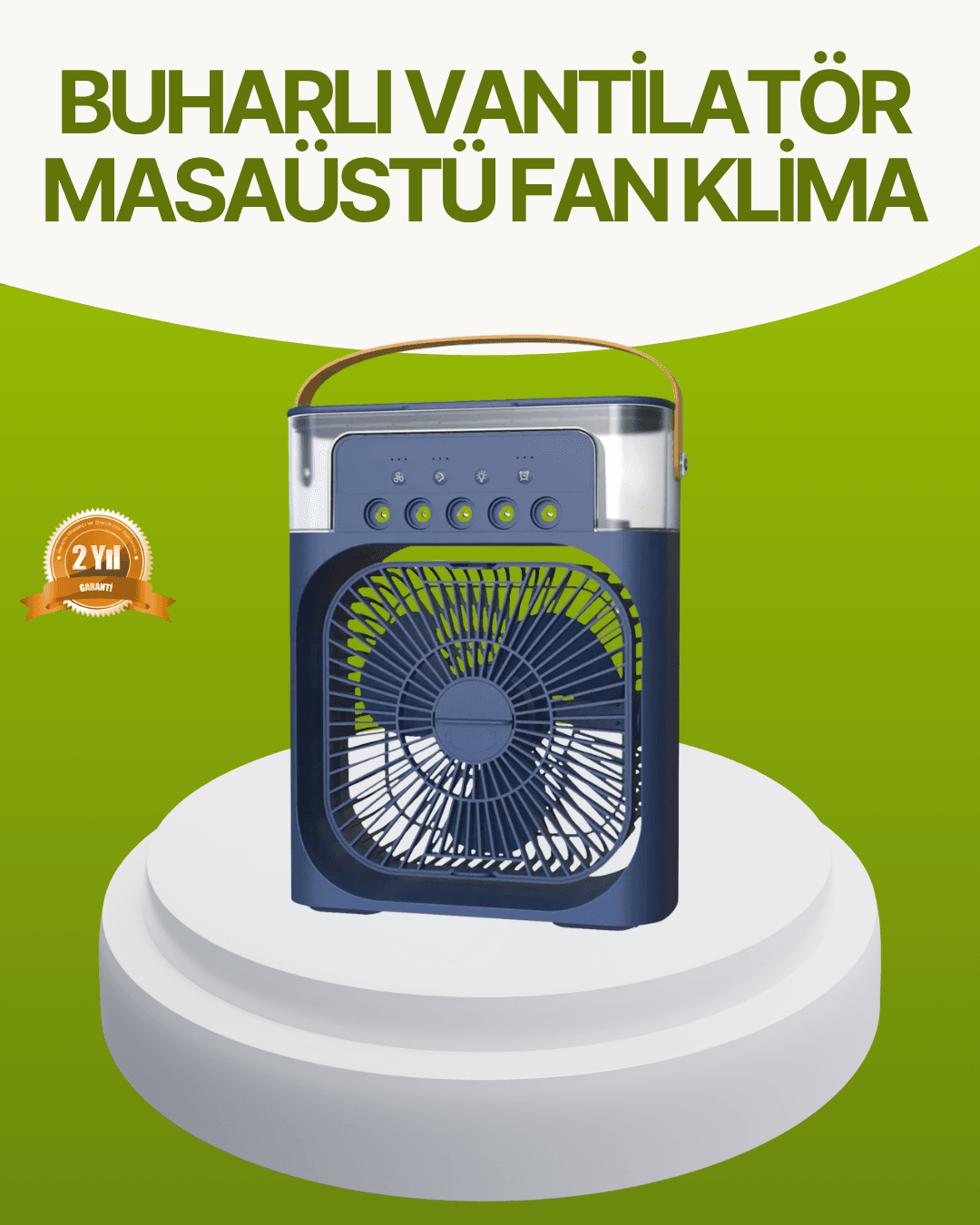 Turbo Fan Teknolojili Sessiz ve Güçlü Soğutma Fanı