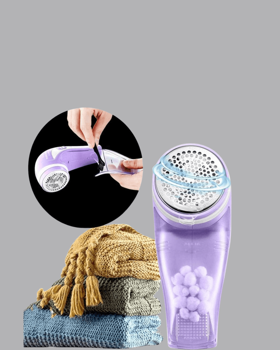 Taşınabilir Tiftik Temizleme Makinesi – Ergonomik Tasarım