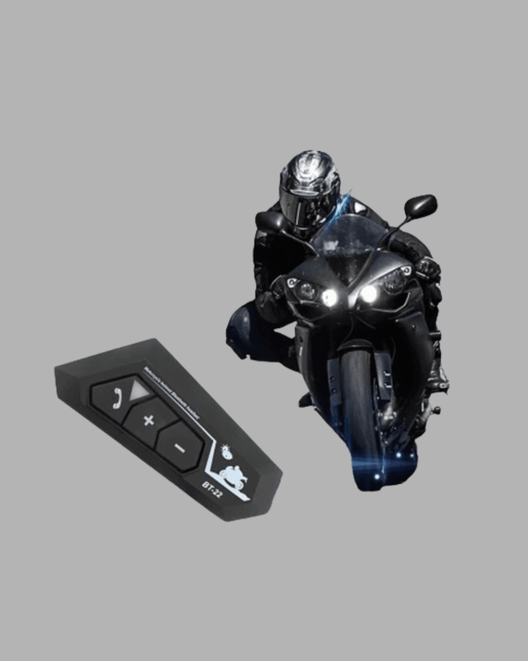 Bluetooth 5.0 Motosiklet Kask Kulaklık Eller Serbest ve Müzik Özellikli