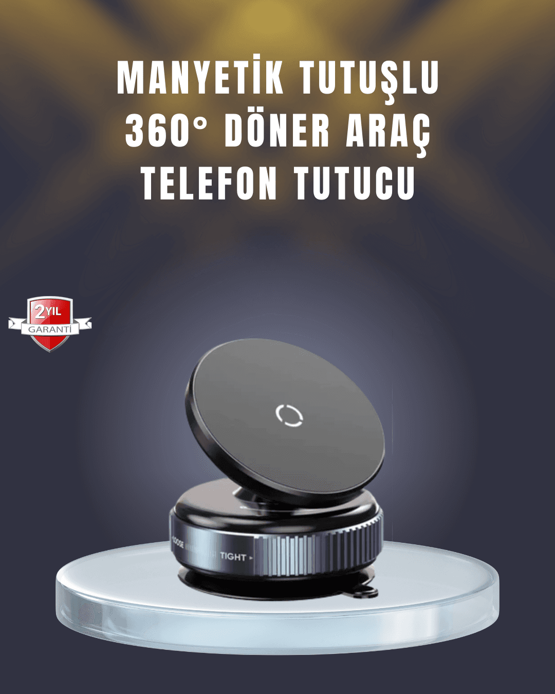 Güçlü Manyetik Araç Telefon Tutucu Evrensel Uyumluluk