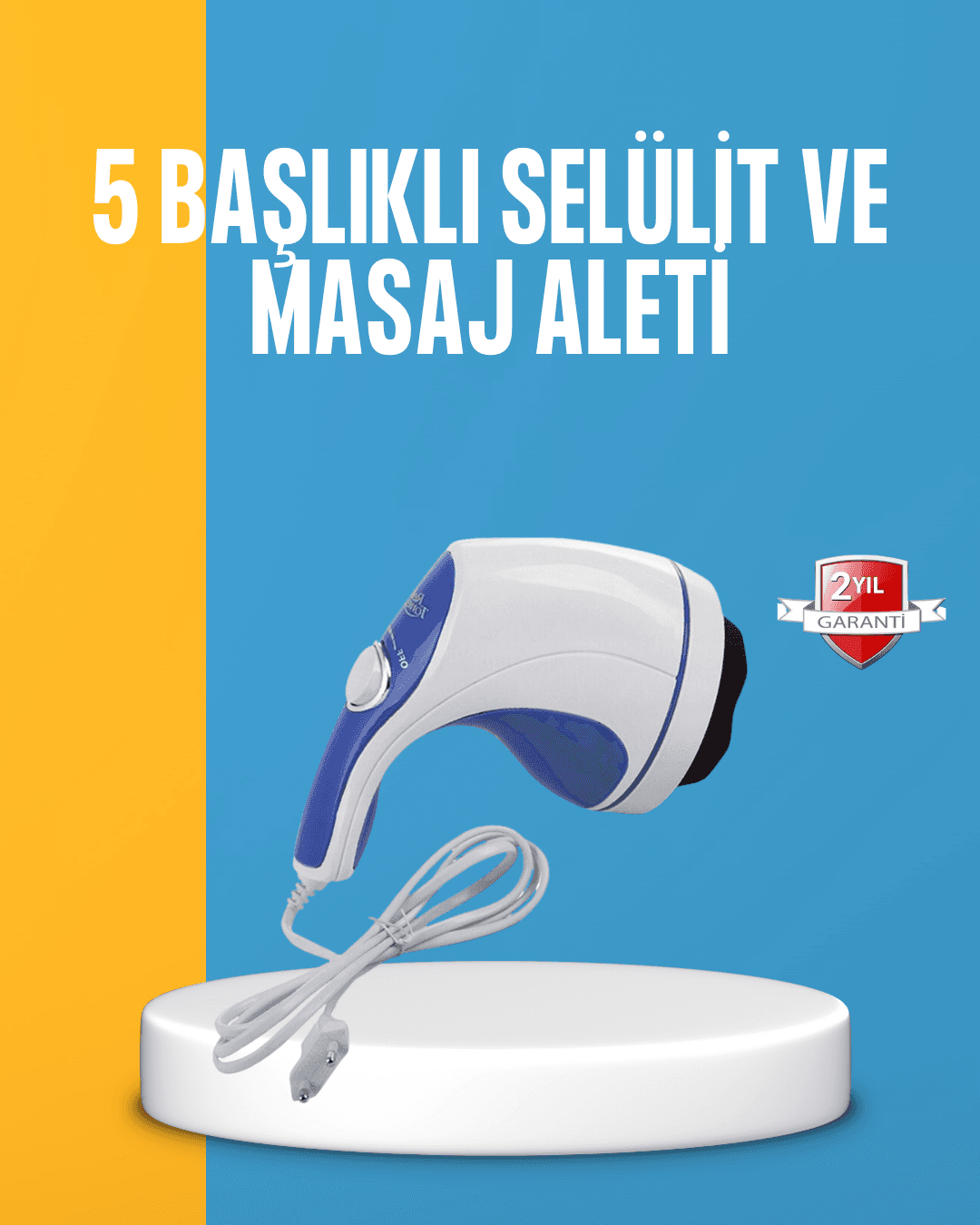 Ev Tipi Profesyonel Masaj Aleti – Tüm Vücut İçin Uygun