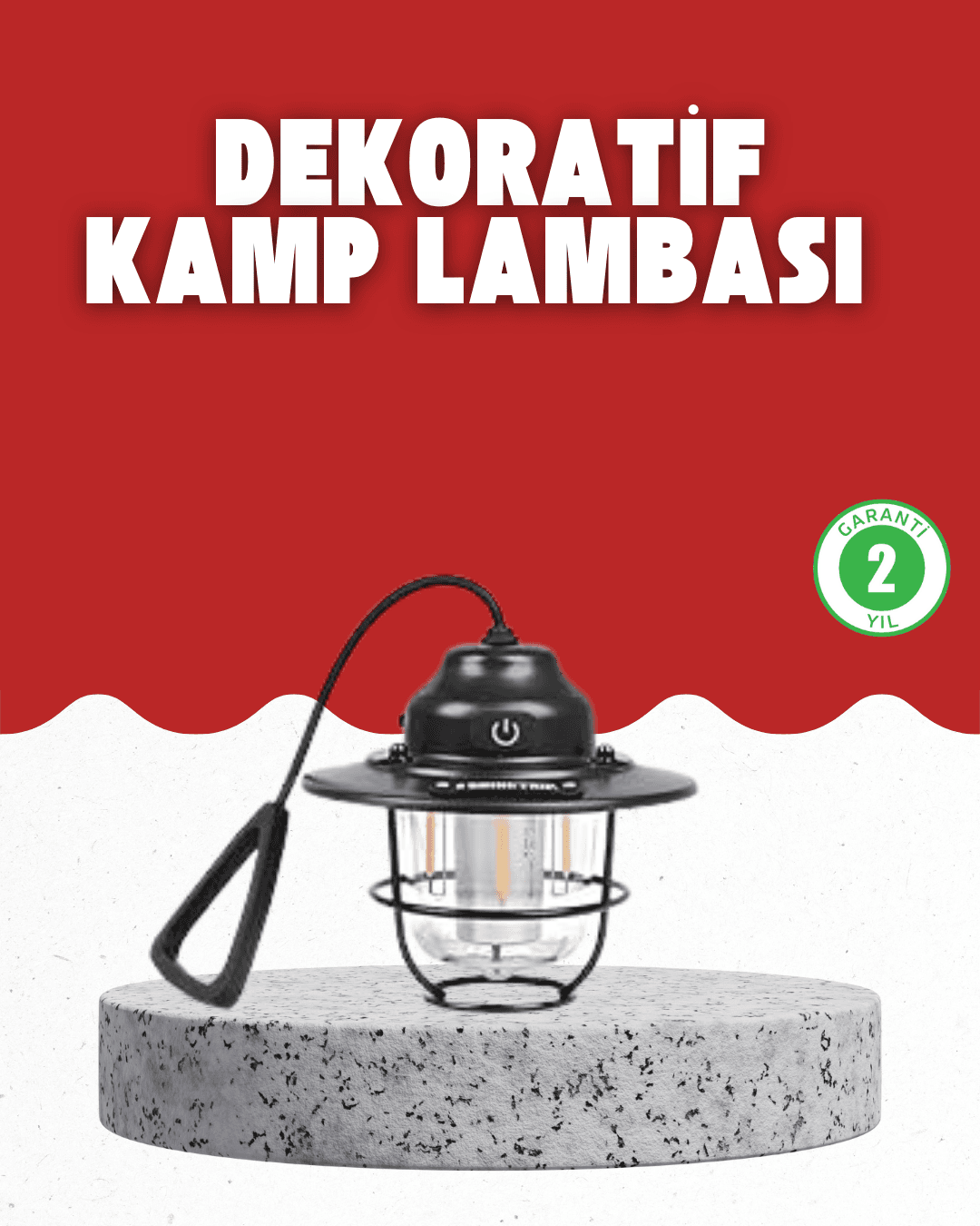 Açık Hava Etkinlikleri İçin Çam Kozalağı Gece Işığı