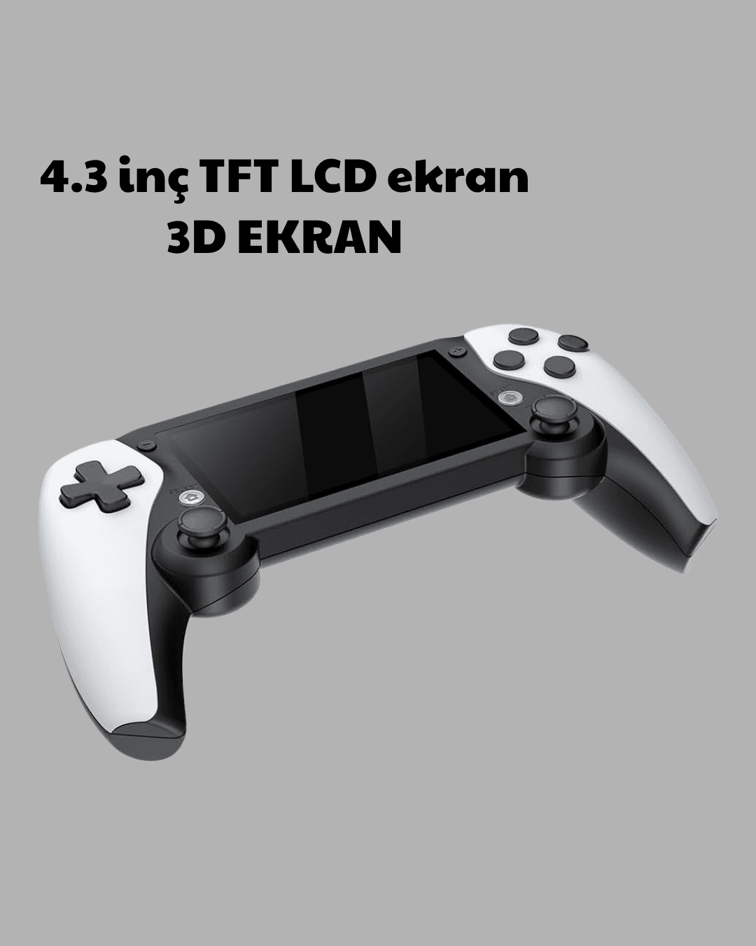 Tüm Klasik Oyunları Destekleyen 64GB Taşınabilir Konsol