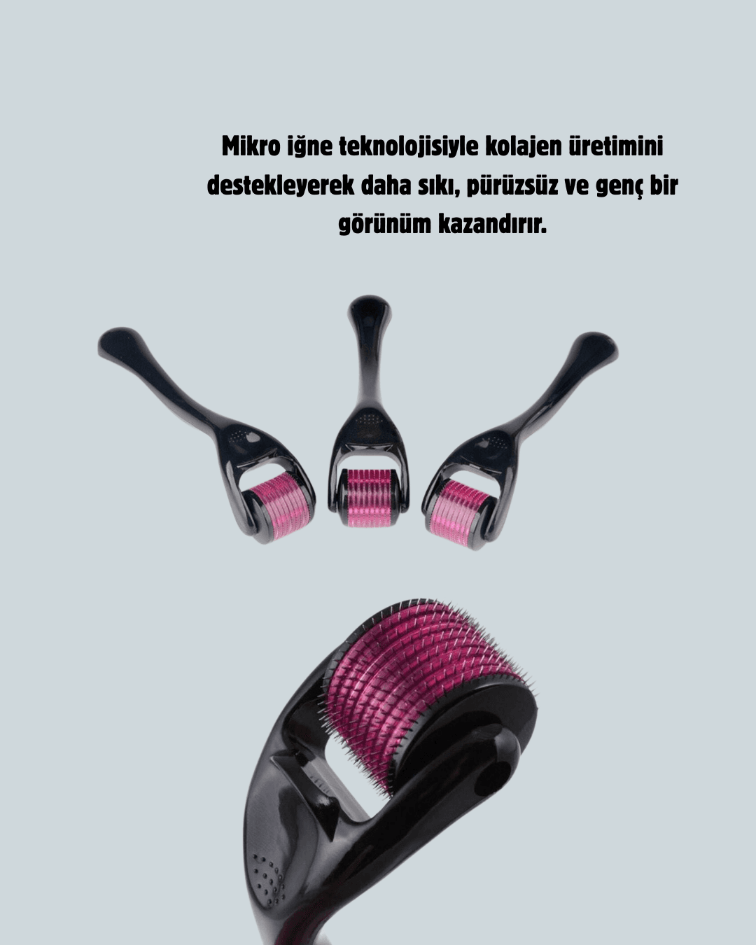 Dermaroller 1 mm Yara ve Yanık İzleri İçin Etkili Çözüm