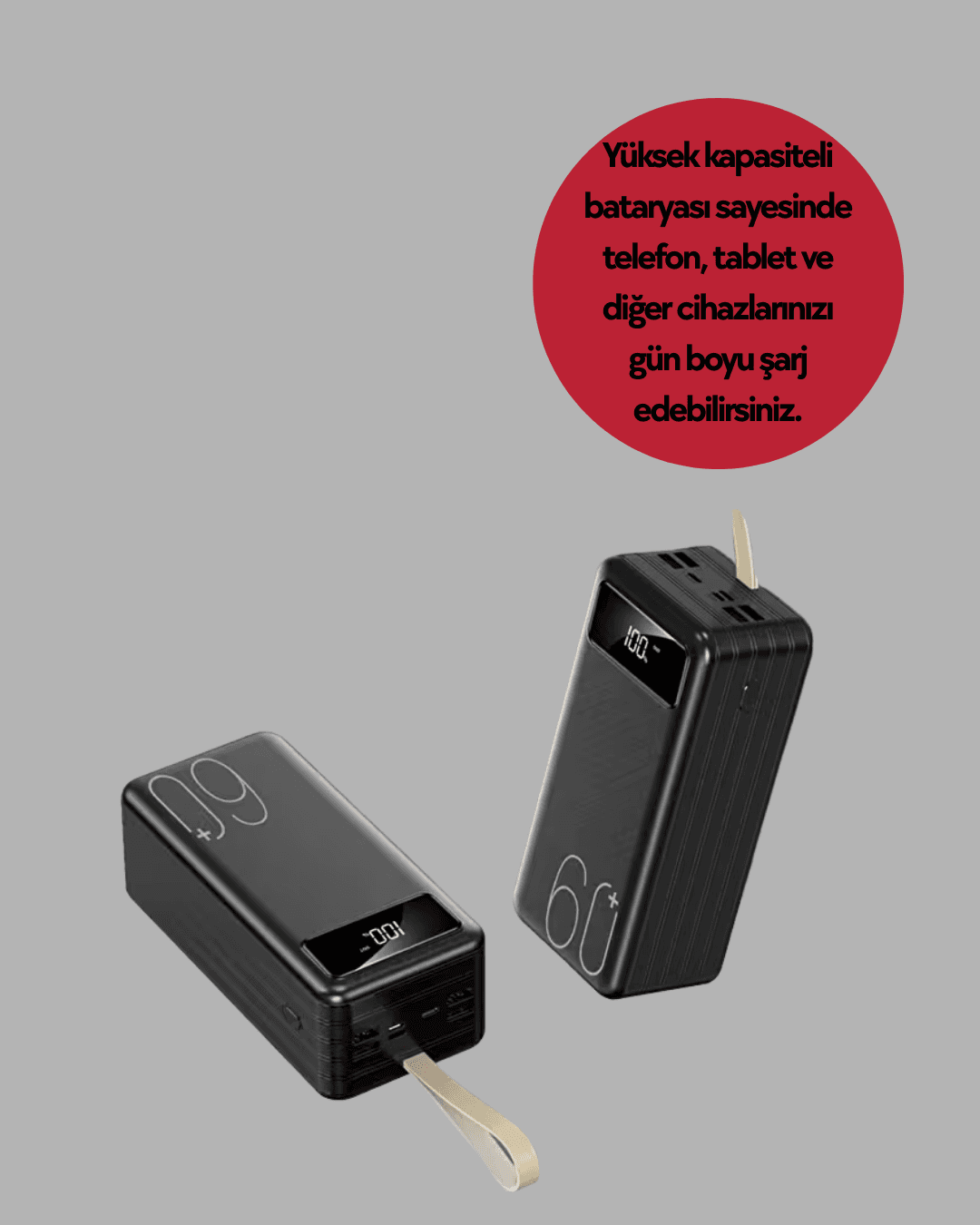 Güvenlik Korumalı Hızlı Şarj Özellikli Powerbank Yeni Nesil