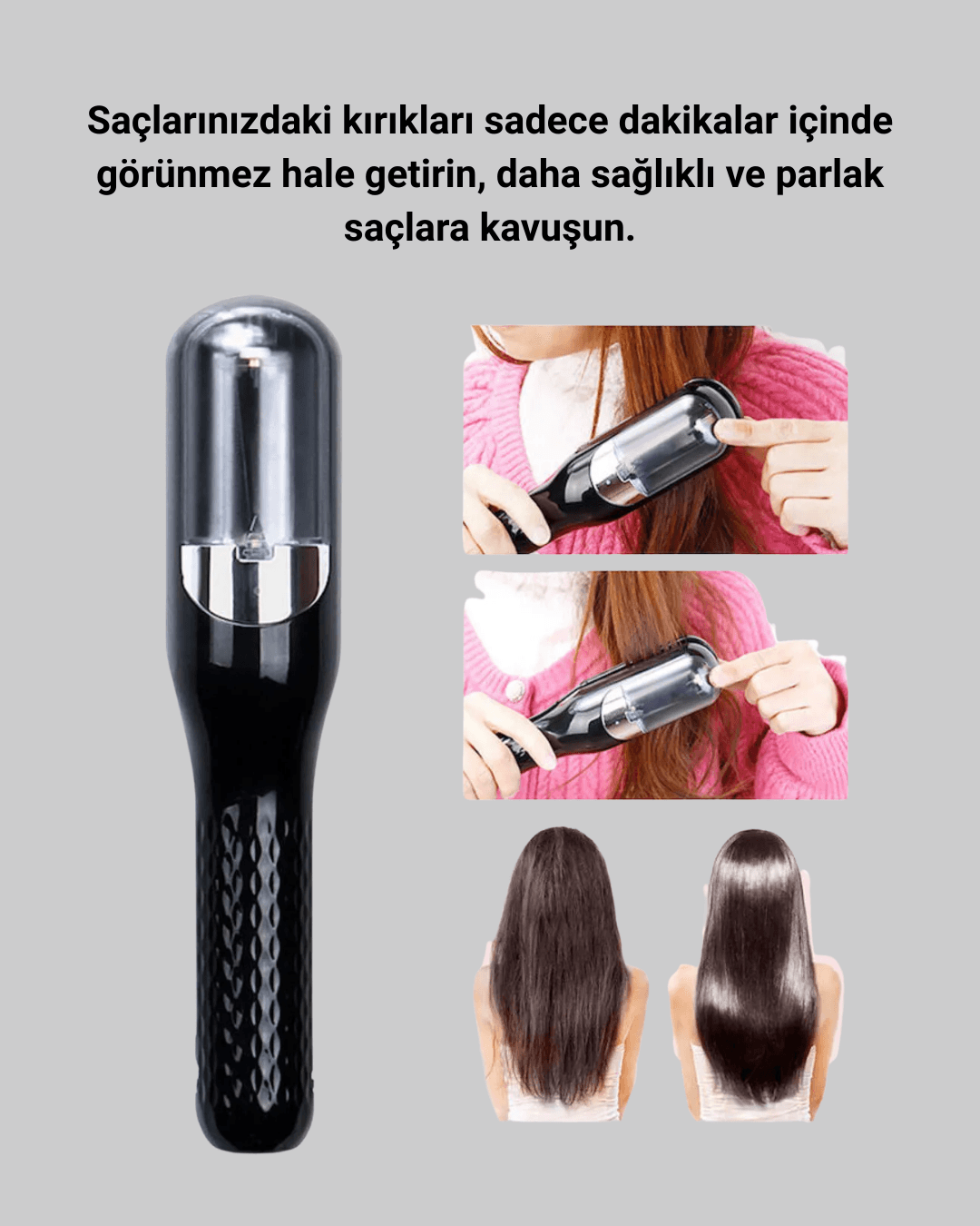Profesyonel RH-6668 Şarjlı Elektrikli Saç Kesme ve Düzeltici Makine
