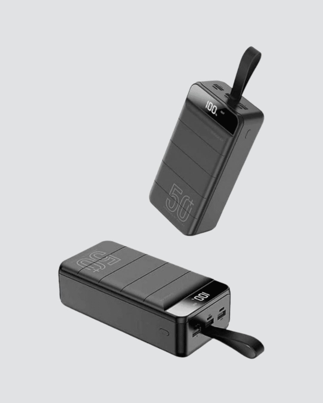 Tüm Cihazlarla Uyumlu 50.000 mAh Powerbank – Yüksek Kapasiteli, LED Gösterge ve Akıllı Koruma Fonksiyonlu
