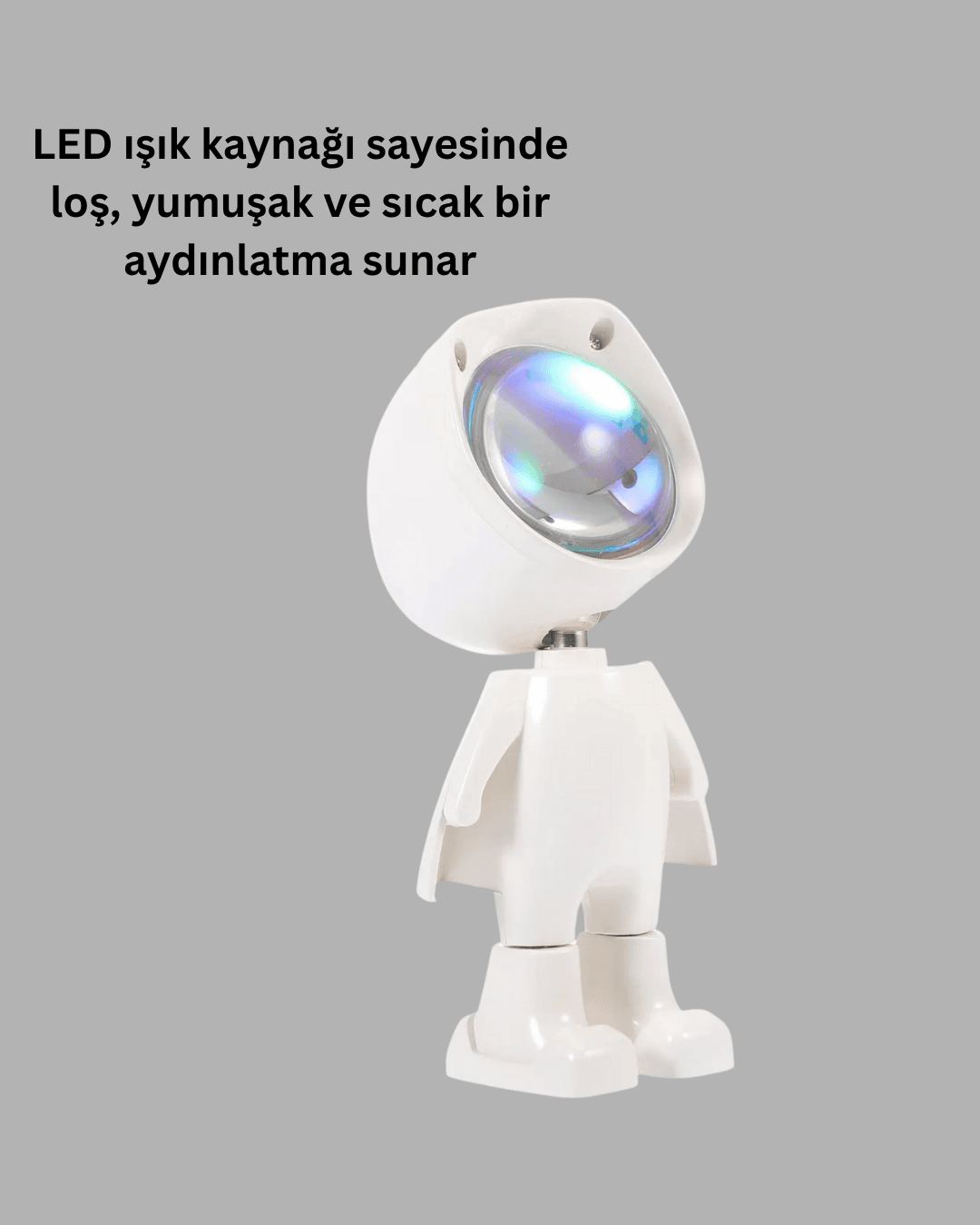 Dekoratif Gün Batımı Işığı – Astronot Figürlü Yeni Nesil