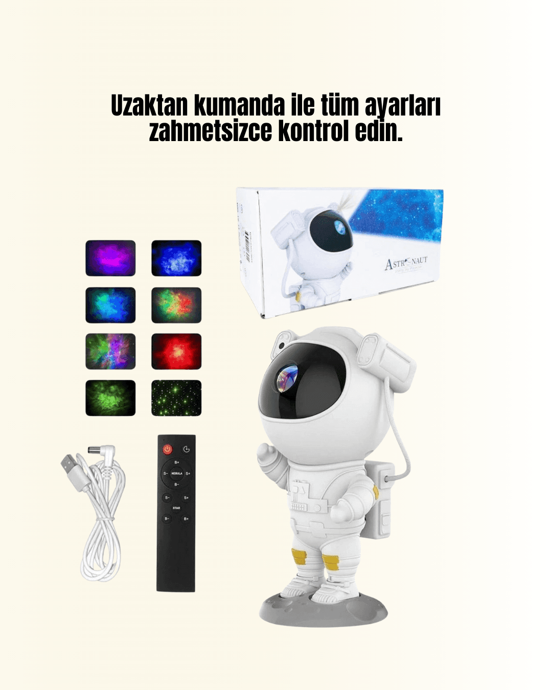 Bluetooth Bağlantılı Sesli Projeksiyon Cihazı
