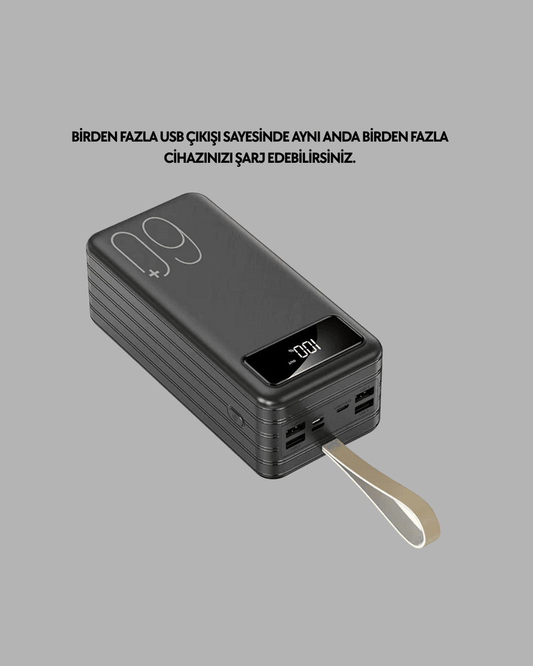 Güvenlik Korumalı Hızlı Şarj Özellikli Powerbank Yeni Nesil