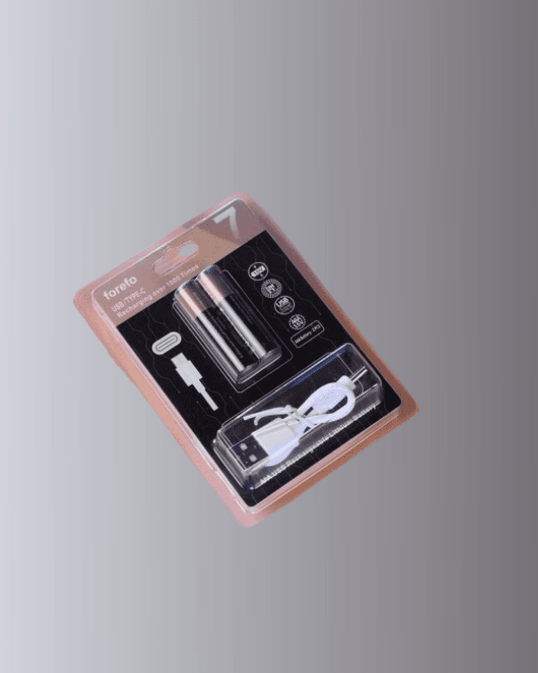 Hızlı Şarj Teknolojili USB Şarjlı AAA Pil – 40 Dakikada Tam Şarj