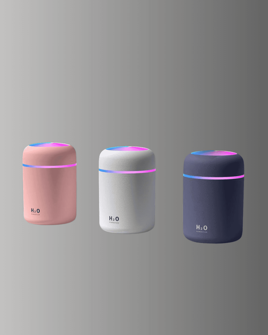 USB Girişli Taşınabilir Mini Nemlendirici 300ml Su Hazneli