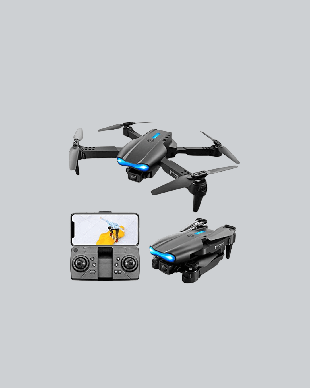 Katlanabilir 4K Kamera Drone Uzaktan Kumandalı Profesyonel Drone