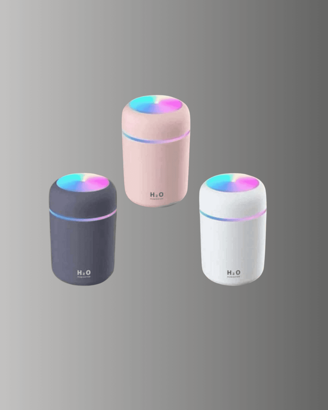 USB Girişli Taşınabilir Mini Nemlendirici 300ml Su Hazneli