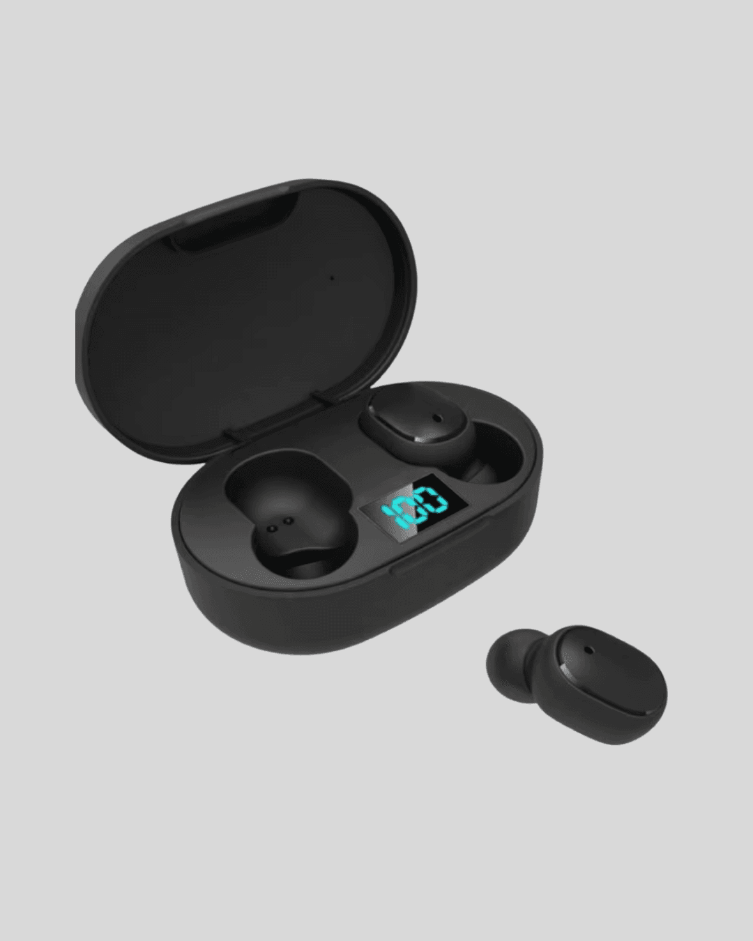 Bluetooth 5.0 Kulaklık – LED Ekranlı Şarj Kutusu
